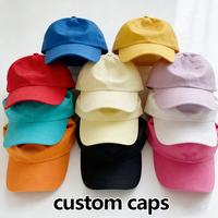Gorra de Béisbol con Bordado 3D en Oferta, Unisex, 6 Paneles, Lisa, Sin Estructura, de Algodón, de Perfil Bajo, con Diseño Personalizado