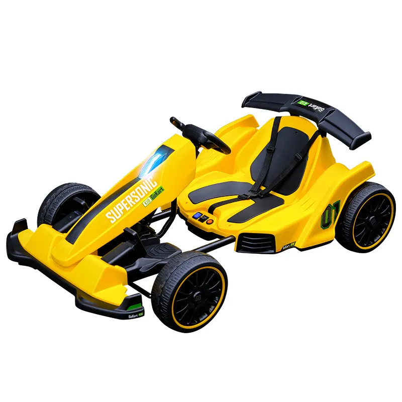 Go Karts de Pedal para niños, coche eléctrico de 12V con batería, novedad