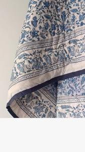 Latest Cotton Indian Hand Block Floral Print Cotton <b>Quilt</b> Jaipuri Razai <b>Bedding</b> Set Colorful Vibrant Soft <b>Quilt</b> - Product Image 2