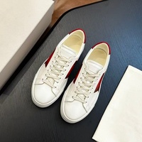 Baskets en cuir pour hommes de style designer de haute qualité, chaussures décontractées basses à lacets, chaussures plates à blocs de couleur pour le quotidien