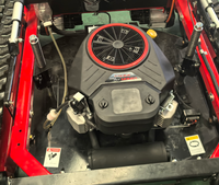 Traktor Mini Robot RC Zero Turn Efisiensi Tinggi untuk Pertanian, Sesuai Standar CE EPA, Mesin Pemotong Rumput Mini Pintar Berbahan Bakar Bensin