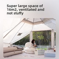 Tente gonflable entièrement automatique Shan Yue Northern Lights de 16 m², équipement de camping portable épaissi pour l'hiver en extérieur