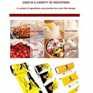 Conteneur en plastique pour la restauration, emballage pour plats à emporter, boîte à lunch, plateau pour la restauration rapide, scelleuse manuelle à chaleur - Product Image 4