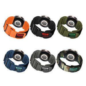Bracelet de sport en nylon tissé 20 mm 22 mm pour Garmin Forerunner <span class=keywords><strong>970</strong></span> 570 955 265, bracelet de montre pour Huawei GT6 pour CMF Watch 3 <span class=keywords><strong>Pro</strong></span> - Product Image 1