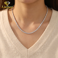 Bracelet tennis en diamant de laboratoire certifié IGI, chaîne en or 10K 14K 18K, 2MM 3MM 4MM 5MM, diamant CVD VVS créé en laboratoire