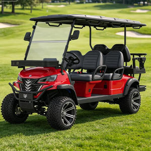 Carrito de Golf de Carga Rápida con Batería de Litio, Personalizable, con Dirección Inteligente, para Recepción de Clubes, Patrulla de Campos de Golf, 6 Asientos - Product Image 1