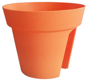 Pot de fleurs suspendu décoratif en plastique pour <span class=keywords><strong>balcon</strong></span>, balustrade ou clôture - Product Image 4