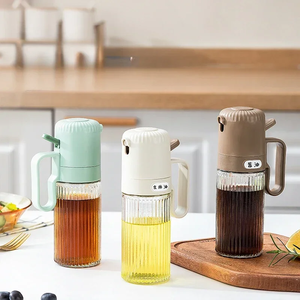 Distributeur d'huile en verre de 250 ml pour cuisine, pulvérisateur anti-fuite, bouteille de stockage d'huile pour barbecue et friteuse à air, pour huile d'olive, outils de cuisine - Product Image 4