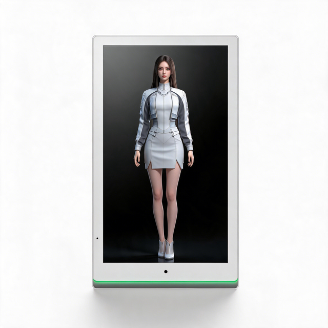 15.6 Inch AI Digital Human Kiosk Terminal Touch Screen Interactive Display Signage with Camera Commercial Desktop Use