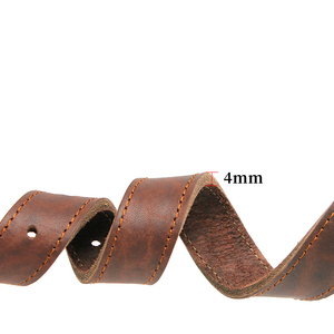 Da bò dụng cụ phương Tây con chó cổ áo sinh thái chay rám nắng da với khắc Thiết kế vật nuôi cổ áo - Product Image 3