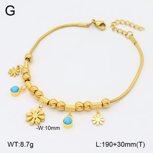 Vente de gros Bijoux en acier inoxydable 18 plaqué or Personnalité féminine Bracelet en acier inoxydable Os de serpent Accessoires pour femmes - Product Image 6