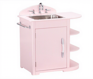 Children <strong>Kitchen</strong> Wooden OEM Kids <strong>Kitchen</strong> <strong>Play</strong> Set 3 Pieces <strong>Pink</strong> Pretend <strong>Play</strong> Toys Ages 2-13 Unisex - Product Image 4