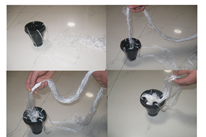 Dễ dàng sử dụng cầm tay cầm tay chụp net với Net khu vực ≥ 12m ² động vật bắt lưới thrower - Product Image 6