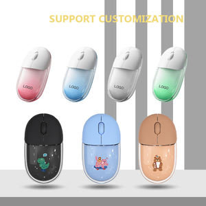 Newly Trendy <strong>Mini</strong> Transparent Wireless <strong>Mouse</strong> Dual Mode Office Laptop <strong>Mice</strong> - Product Image 2