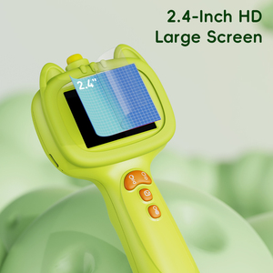 Caméra d'inspection numérique portable pour enfants, design mignon, câble flexible 8 LED 8,5 mm 1 m, endoscope en plastique Full <span class=keywords><strong>HD</strong></span> pour enfants - Product Image 5