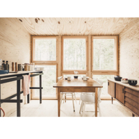 Panneau sandwich en polyuréthane sur panneau de ciment préfabriqué, construction rapide, maison modulaire, mini-maison, maison préfabriquée