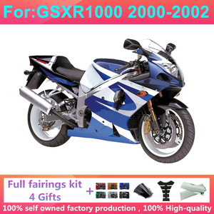 ชุดแฟริ่งฉีดขึ้นรูปสำหรับรถมอเตอร์ไซค์ GSXR1000 00 01 02 <span class=keywords><strong>GSXR</strong></span> 1000 K1 <span class=keywords><strong>K2</strong></span> 2000 2001 2002 ชุดแฟริ่งครอบตัวรถครบชุด Zxmt - Product Image 2