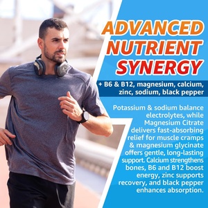 Vitadiscovery Nutrición deportiva Gomitas Suplemento de citrato de potasio sin azúcar con magnesio Calcio Zinc Sodio Vitamina B6 B12 - Product Image 5