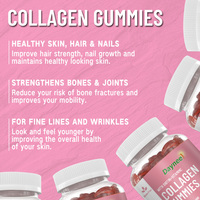 Fabricant original de bonbons au collagène marin multi-collagène multivitamines vitamines gommeuses pour blanchir la peau en usine