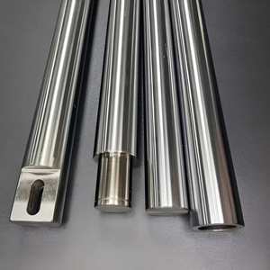 Eje de movimiento lineal flexible de acero hidráulico, varilla de engranaje CK45 42CrMo cromada, alternativa duradera a Misumi para caja de engranajes - Product Image 4