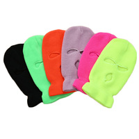 Logo brodé personnalisé pour hommes, masque facial de luxe, tricot, couverture complète, cagoule 3 trous, masque de Ski, vente en gros, bonnets pour filles, collection 2020