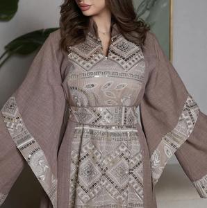 ชุดมุสลิมสำหรับผู้หญิงเสื้อคลุมคาร์ดิแกน<span class=keywords><strong>2</strong></span>ชิ้น, ชุดเดรสมุสลิมชุดแต่งกายสุภาพเรียบร้อย2025 - Product Image 3