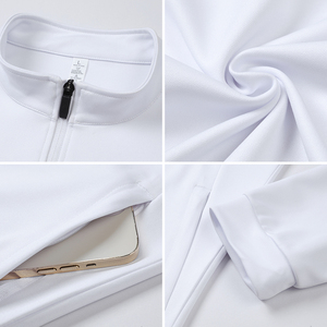 Hot Sale Workout Quick Dry <b>Jackets</b> Breathable Polyester <b>Light</b> Weight <b>Jackets</b> Mens Gym Zipper <b>Jackets</b> - Product Image 4