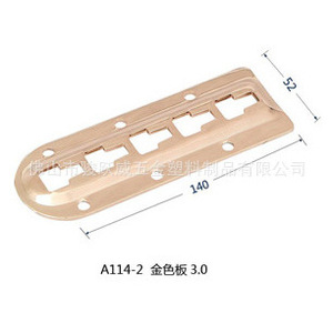 Golden <b>Bed</b> Hinge 142mm X 51mm Durable Iron Electroplated For <b>Soft</b> <b>Bed</b> <b>Frame</b> Connectors - Product Image 5