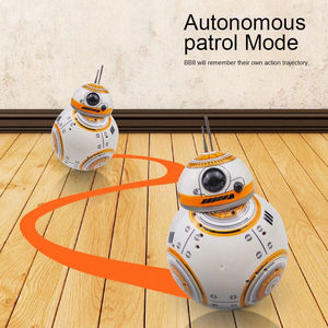 <span class=keywords><strong>Robot</strong></span> jouet programmable de style <span class=keywords><strong>BB</strong></span>-<span class=keywords><strong>8</strong></span> avec structure à lévitation magnétique, 360 °   Fonction de défilé et de patrouille - Product Image 1
