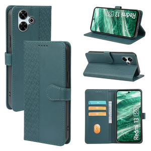 Étuis de téléphone portable magnétiques de luxe en cuir PU pour <span class=keywords><strong>Redmi</strong></span> <span class=keywords><strong>Note</strong></span> 13 12 11 Pro 8T 9T avec porte-carte <span class=keywords><strong>portefeuille</strong></span> femmes couverture de téléphone - Product Image 1