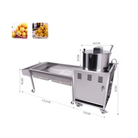 Machine à Popcorn Commerciale de Taille Moyenne 220V, Équipement de Production de Popcorn Neuf avec Moteur pour Différentes Saveurs