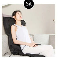 COSMO Neueste Version Ganzkörper-Massagematte mit Mehrfachmotor-Vibration und Heizfunktion für Langzeit-Sitzkomfort bei Muskelermüdung