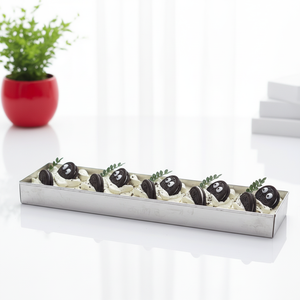 Moldes <span class=keywords><strong>para</strong></span> Pastel Tiramisú de Acero Inoxidable 304, Rectangulares, con Abertura de un Lado, Aptos <span class=keywords><strong>para</strong></span> Alimentos, Reutilizables, Aptos <span class=keywords><strong>para</strong></span> Horno - Product Image 3