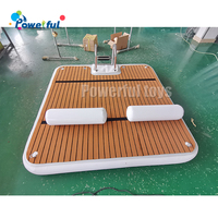 Plateforme flottante gonflable de haute qualité, ponton flottant gonflable, quai gonflable