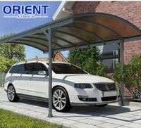 Abri de voiture en aluminium directement de l'usine pour usage domestique, prix de gros, robuste, durable, design moderne disponible