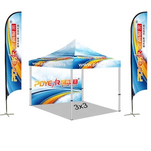La publicité En <span class=keywords><strong>Aluminium</strong></span> Pliant Imprimé Pop Up tente de salon commercial - Product Image 6