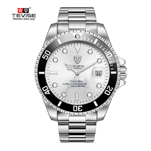 นาฬิกา TEVISE T801A รุ่นขายดี แฟชั่นหรูหรา ระบบควอตซ์ สายสแตนเลส กันน้ำ เข็มเรืองแสง นาฬิกาข้อมือผู้ชาย - Product Image 1
