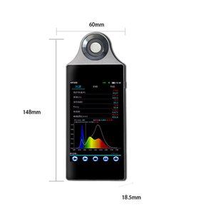 HP330 380-780nm Spectromètres Portable <span class=keywords><strong>CCT</strong></span> CRI <span class=keywords><strong>Lux</strong></span> Testeur Illuminomètre Photographie Photomètre - Product Image 3