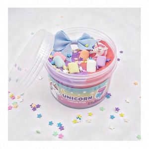 Creative Fluffy <b>Slime</b> Accessories DIY Pack with Vibrant Glitter Smooth Touch Soft Handmade Craft for Children Fun - Product Image 3
