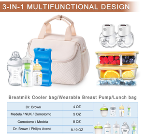 Bre As Tmilk Cooler Bags Bolsa con aislamiento personalizado Lona Cooler Bag Aislamiento Aluminio Foil Pocket - Product Image 3