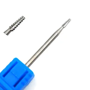 HYTOOS New Carbide Nagel bohrer 3/32 "Rotary Cuticle Clean Burr Maniküre-Bits für Nagel bohrmaschinen Nagel werkzeuge