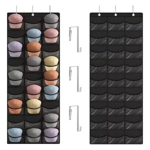 <strong>Hat</strong> <strong>Rack</strong> for <strong>Baseball</strong> Caps 27 Pockets <strong>Hat</strong> Organizer Hanging Door <strong>Baseball</strong> <strong>Hat</strong> Storage Wardrobe Bathroom Foldable Modern <strong>Wall</strong> - Product Image 5