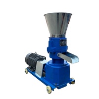 Machine de granulateur d'alimentation animale de capacité élevée traitement personnalisable de farine de poudre de poisson de porc boucles de poids optimal de puissance élevée