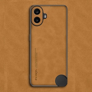 Custodia Antiurto per Nothing Phone 3A Pro, Cover per Cellulare CMF Phone1 <span class=keywords><strong>Retro</strong></span> in Pelle PU Effetto Pelle di Pecora Opaca Protettiva - Product Image 6