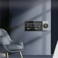 Nouvel écran tactile KNX 6 pouces avec écran à bouton pour les lumières de support du système KNX/EIB, les thermostats, les rideaux pour la construction de maisons intelligentes KNX