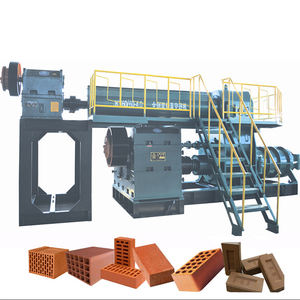 圧縮地球真空押出機固体中空自動価格赤カロリーレンガ製造機 - Product Image 1