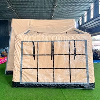 Grande Tente de Camping Gonflable de Luxe 4 Saisons pour Famille, Style Glamping