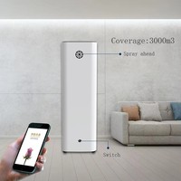 Diffuseur d'arômes commercial ultra-silencieux de luxe sur pied en métal, 500 ml, sans eau |   Garantie d'un an