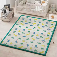 Personnalisable été Cool tissu dessin animé imprimé doux épais mousse à mémoire de forme Tatami tapis tapis Floral usage domestique bébé tapis de jeu