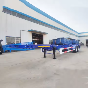 Semirremolque Esquelético de 3 Ejes y 20/40 Pies con Chasis de Acero para Transporte de Contenedores de 40 Pies - Product Image 4